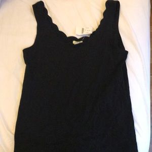 Jcrew factory scallop tank
